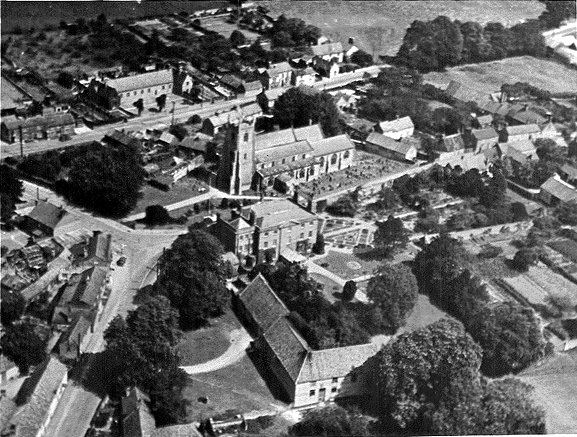 Ariel view circa 1947