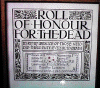 roll of honour for WW2