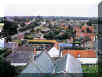 East from St Mary's tower.