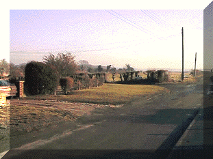 Looking east down the Old Brandon Road